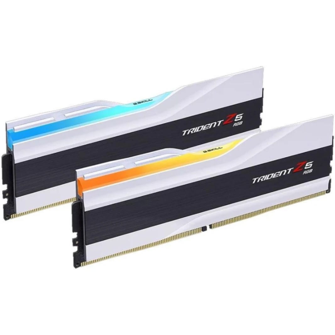 G.SKILL Trident Z5 RGB Series 32GB (2x16GB) DDR5 RAM 6000MT/s CL36 Memory Kit - White