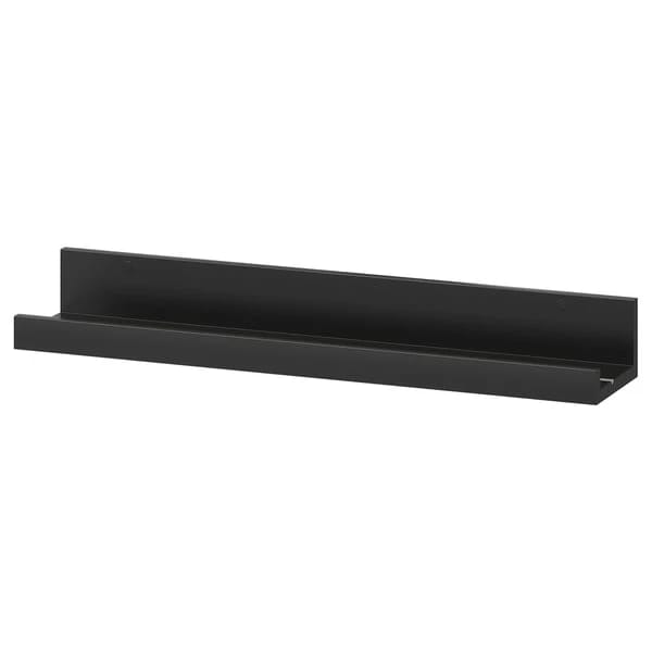 Picture ledge, black, 55 cm