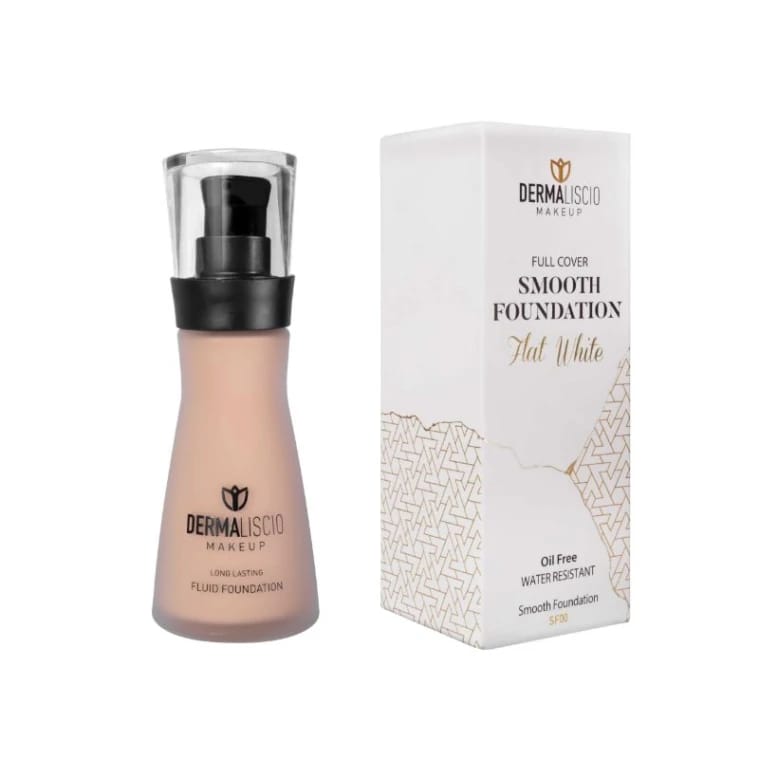 DERMALISCIO LONG LASTING FLUID FOUNDATION FLAT WHITE SF00