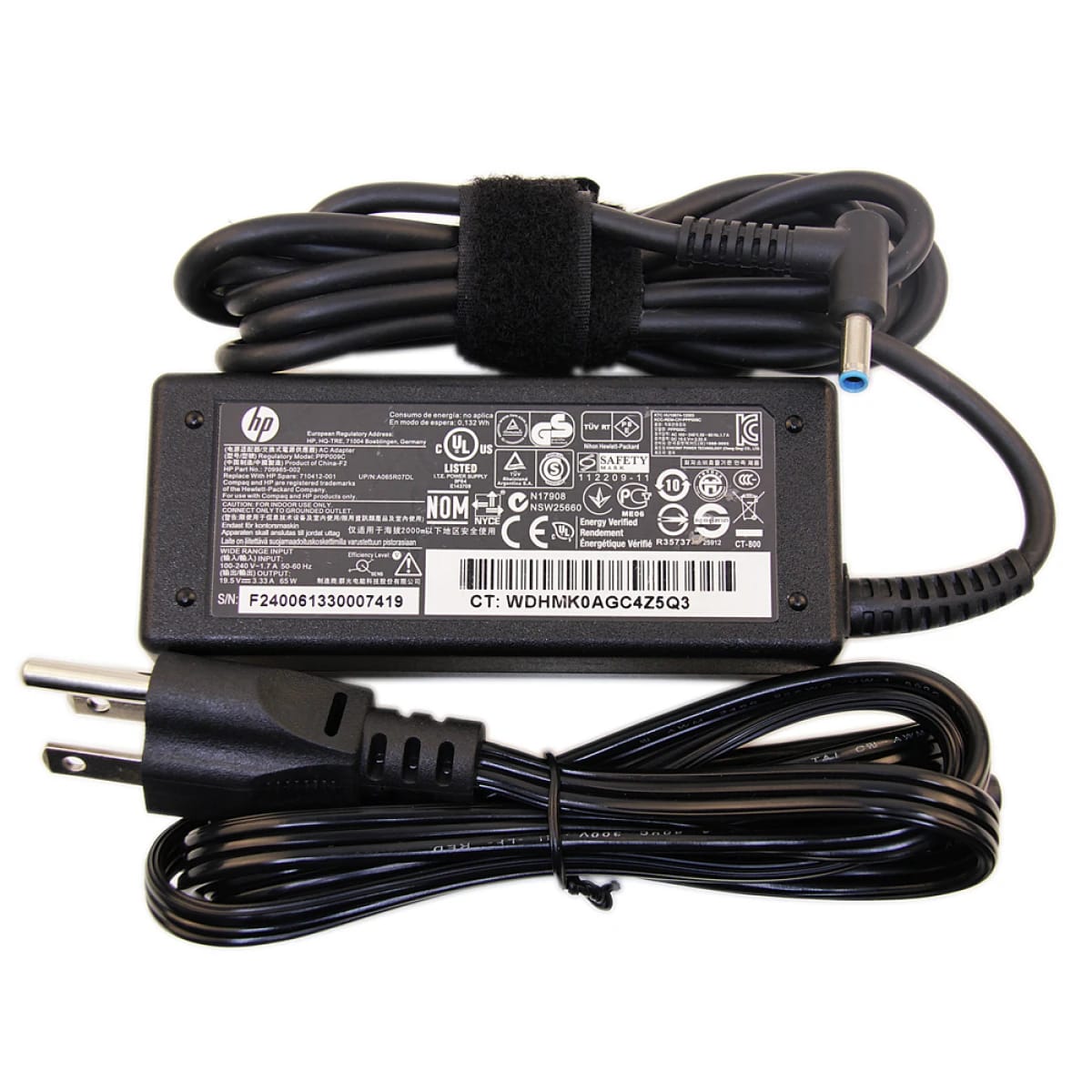 HP Laptop Power Adapter - 19.5V 2.05A 40W (4.0*1.7mm)