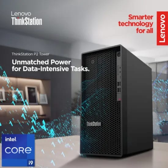 محطة عمل برجية لينوفو ثينك ستيشن P2 بمعالج Core i9