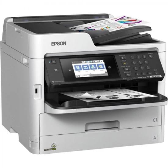 طابعة إبسون WorkForce Pro WF-M5799 متعددة الوظائف أحادية اللون لمجموعات العمل