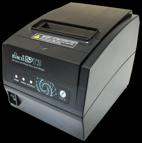طابعة الإيصالات الحرارية المباشرة بيرتش BP-T3BH مقاس 3 بوصة