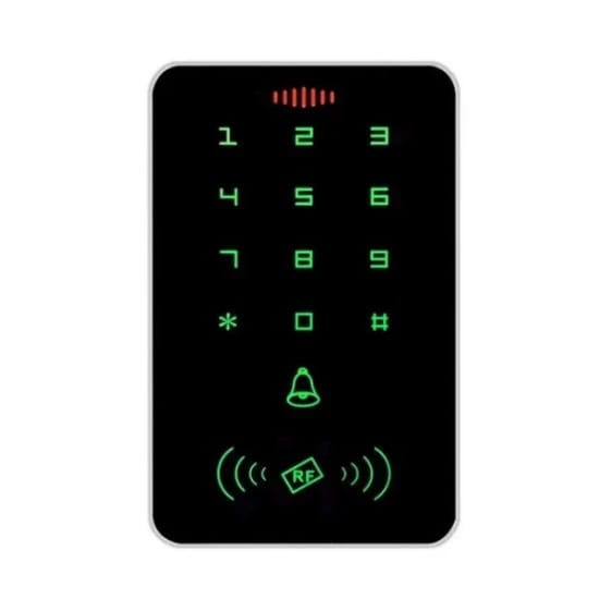لوحة مفاتيح رقمية وقارئ بطاقات RFID AC800 للتحكم في الوصول لنظام قفل الباب