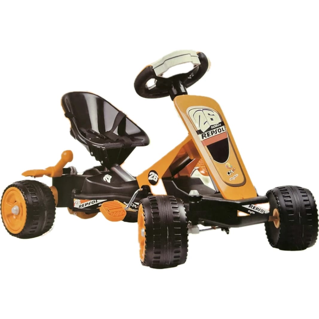 Special Offer: Coloma Y Pastor Repsol Go Kart with Metal Handle, 1-4 Years