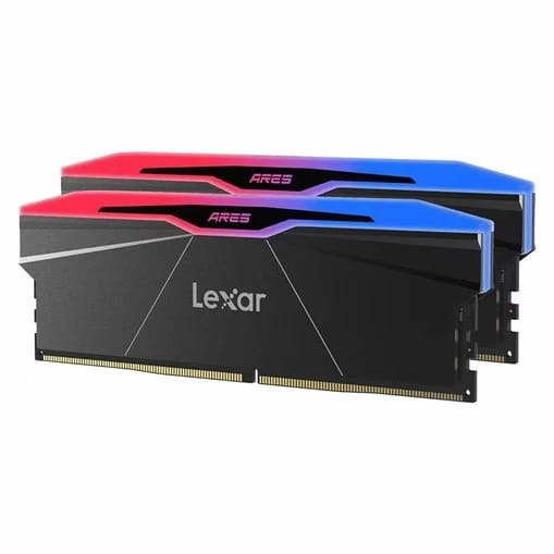 ذاكرة ليكسار ARES الجيل الثاني سعة 32 جيجابايت (16GBx2) DDR5 RGB بسرعة 6000 ميجاهرتز CL30 - لون أسود