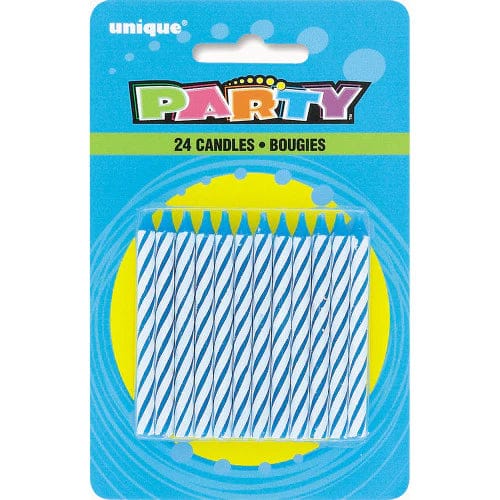 Unique Candles Classic Blue - Pack of 24