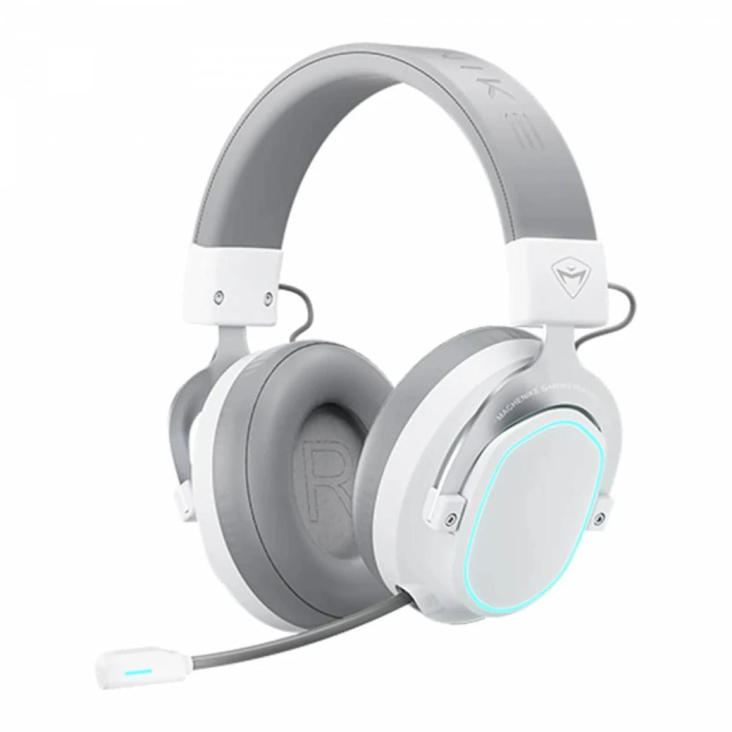 MACHENIKE GX30 E-SPORTS Professional Wired Gaming Headset, 7.1 Surround Sound LED Lighting USB Connection - Gray