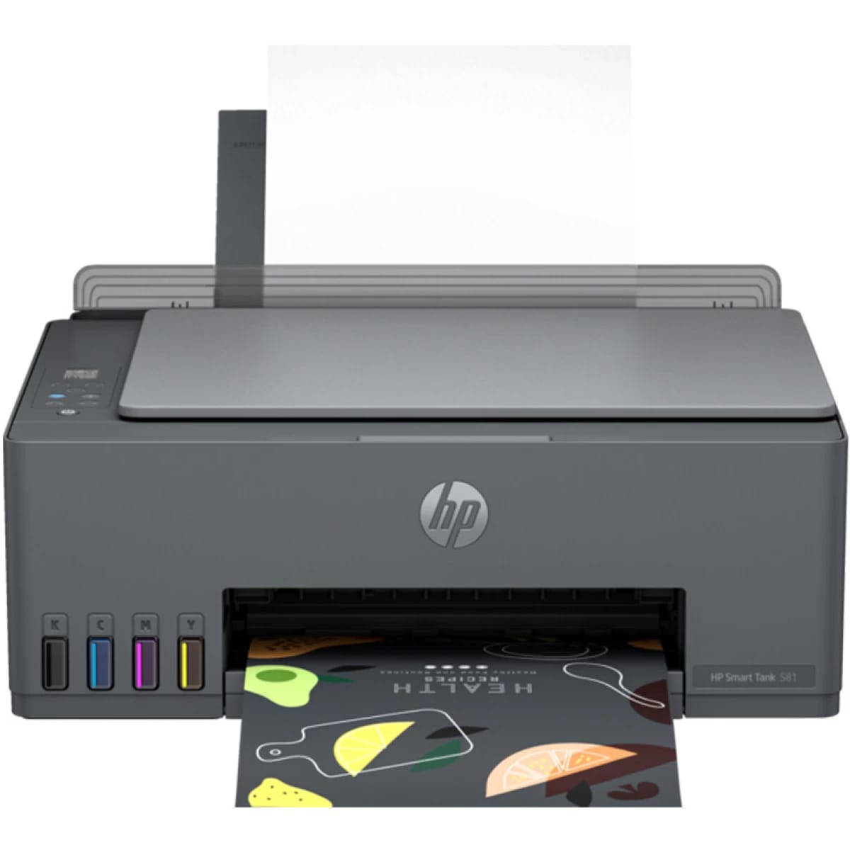 HP Smart Tank 581 All-in-One (Print, Scan, Copy) Wireless Ink Tank Colour Printer High Capacity Tank (up to 18000 Black and 8000 Colour)