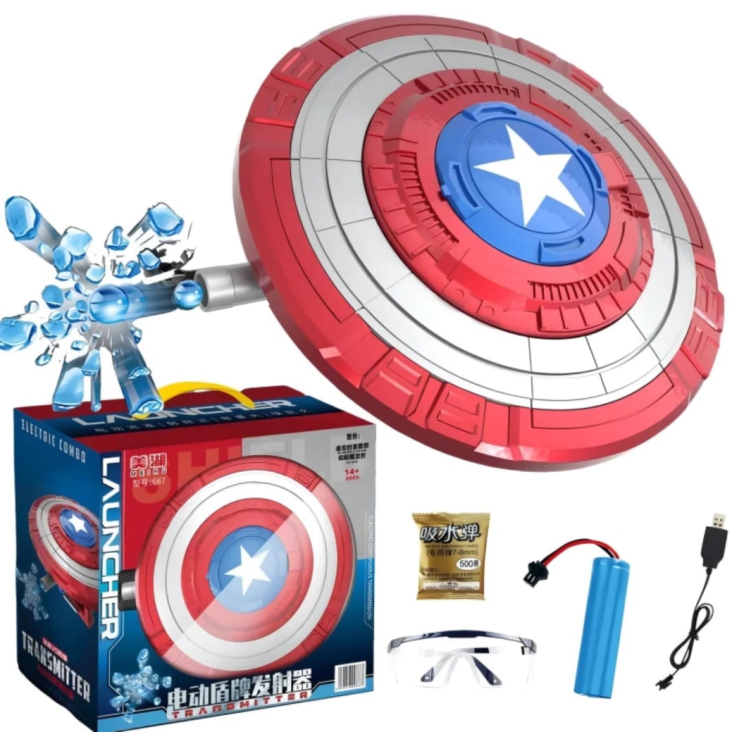 Captain America Orbeez Shield with Goggles (Rechargeable)