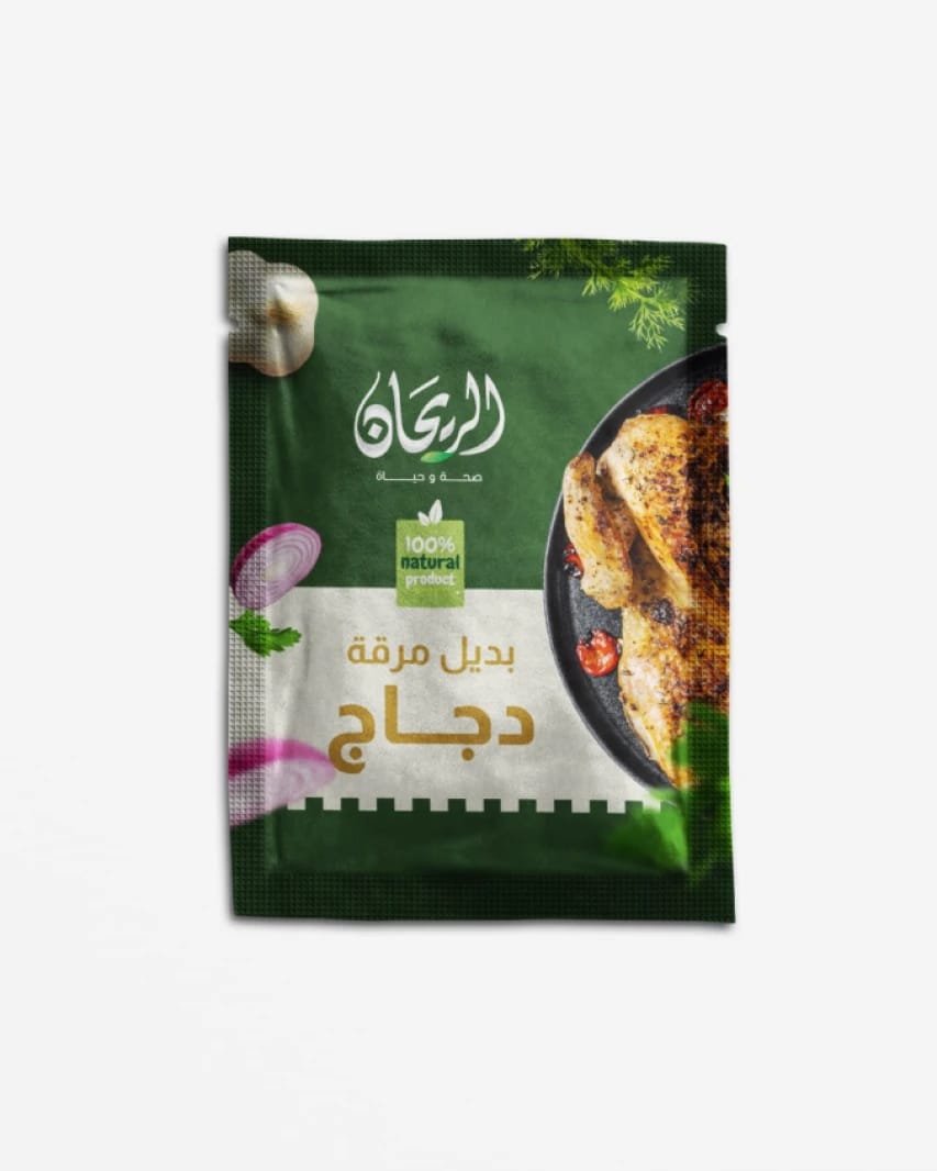 ريحان بديل مرقة الدجاج 18 جرام × 24