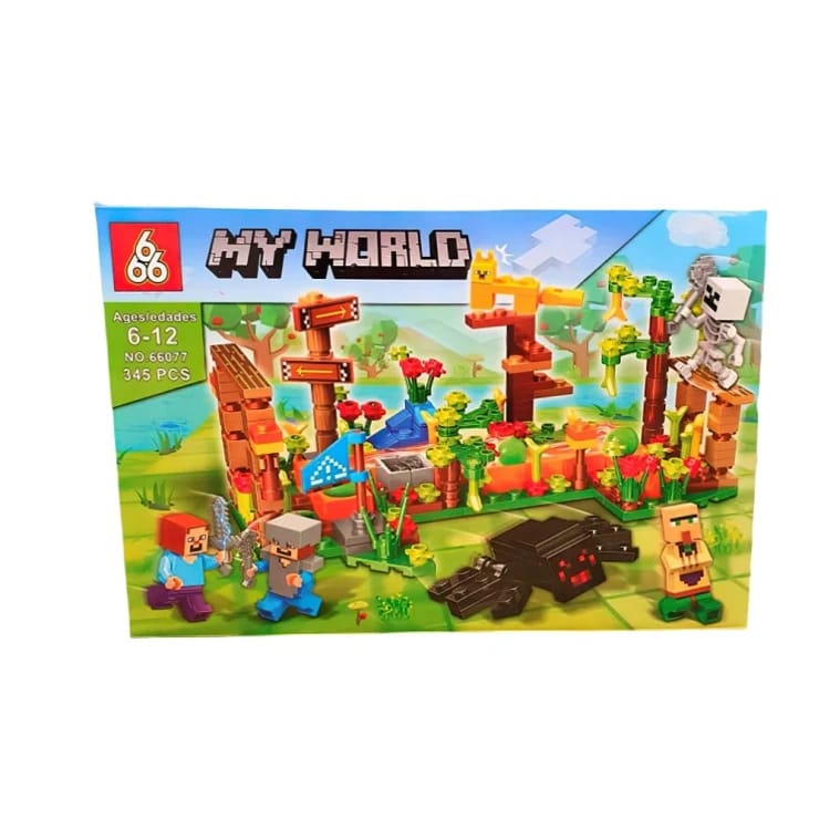 Minecraft Building Blocks 345 Pieces