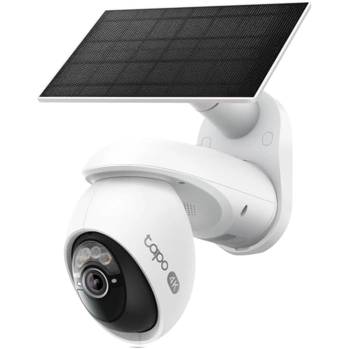مجموعة كاميرا المراقبة الخارجية اللاسلكية TP-Link Tapo C660 بدقة 4K، مع لوح شمسي، رؤية 360 درجة، تعمل بالبطارية، كشف ذكي، متوافقة مع أليكسا وجوجل هوم