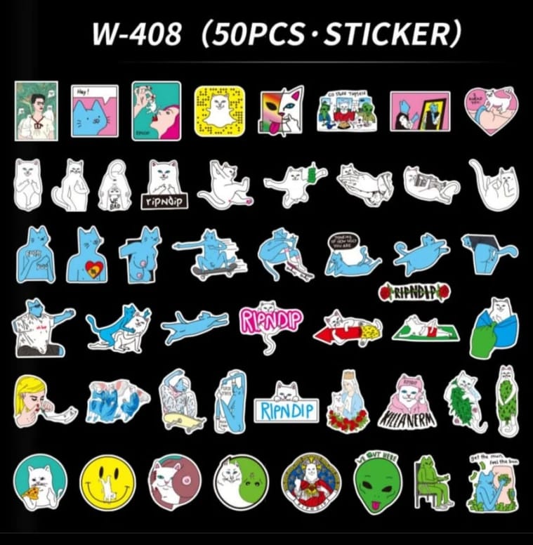 Funny Cat Stickers
