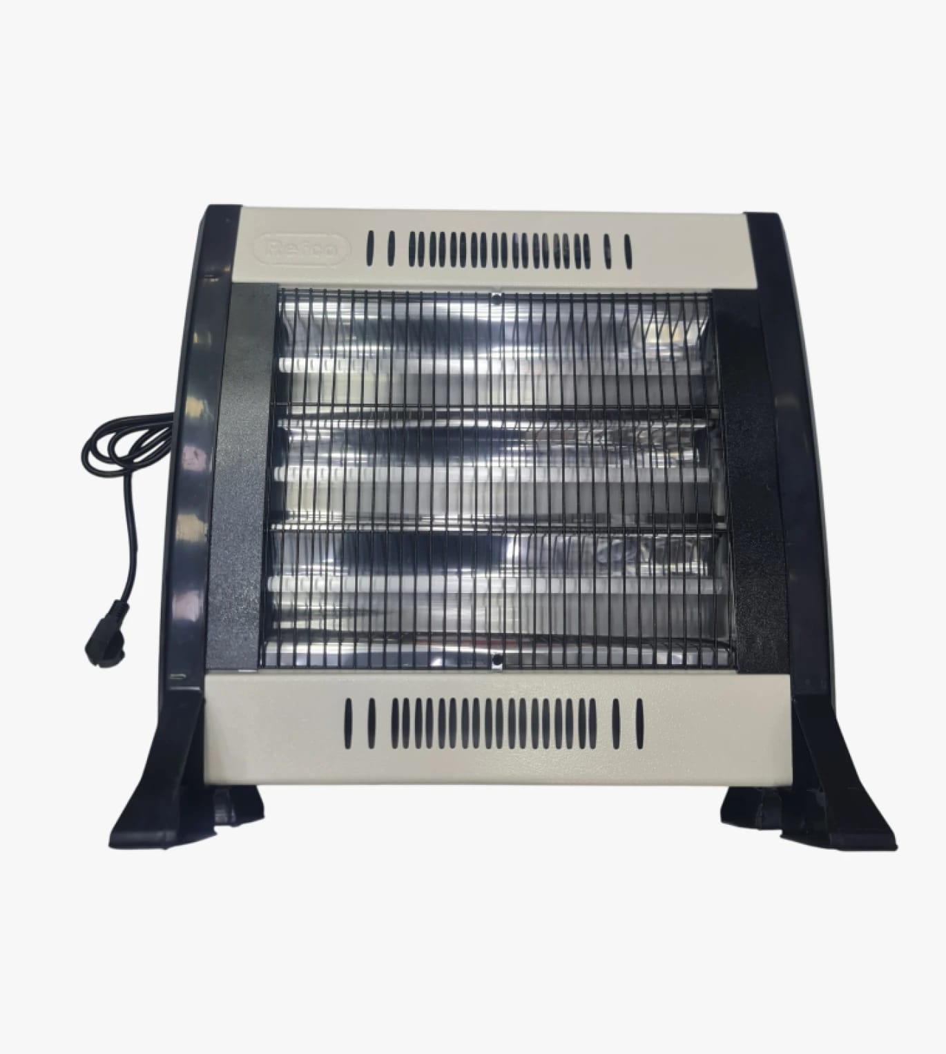 Flamingo Electric Heater for All Family Members with Stylish Black and White Design