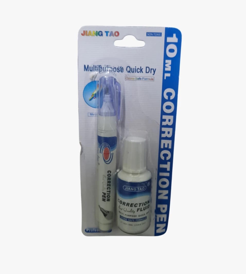Jiang Tao Correction Pen Professional Quick Dry Multipurpose Design for Everyday Office Use