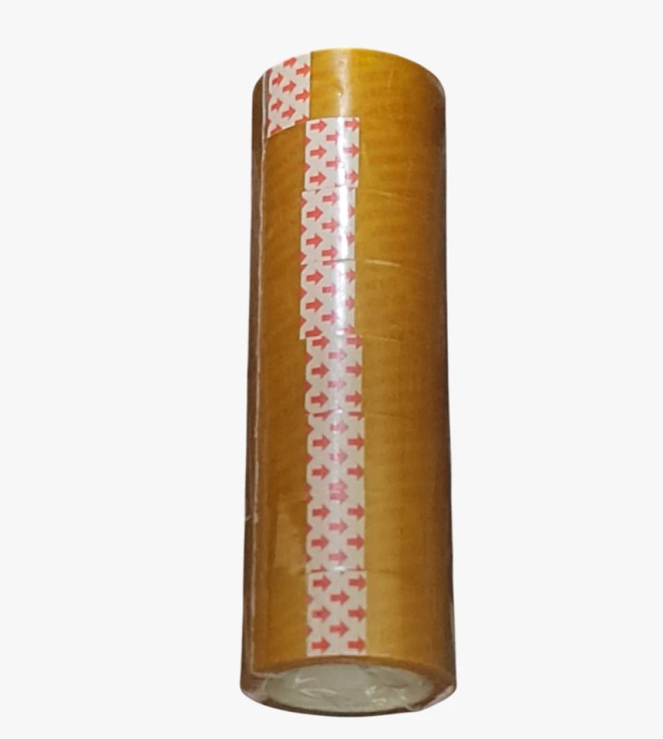 High-Performance Transparent Adhesive Tape for General Packaging and Office Use by Core Brand, Ideal for Consumers