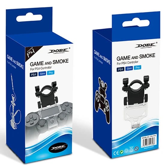 ملحق Game and Smoke لوحدة تحكم بلايستيشن 4 من دوبي