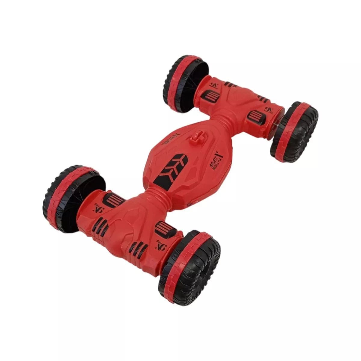 Remote Control Stunt Car with Lights - Red