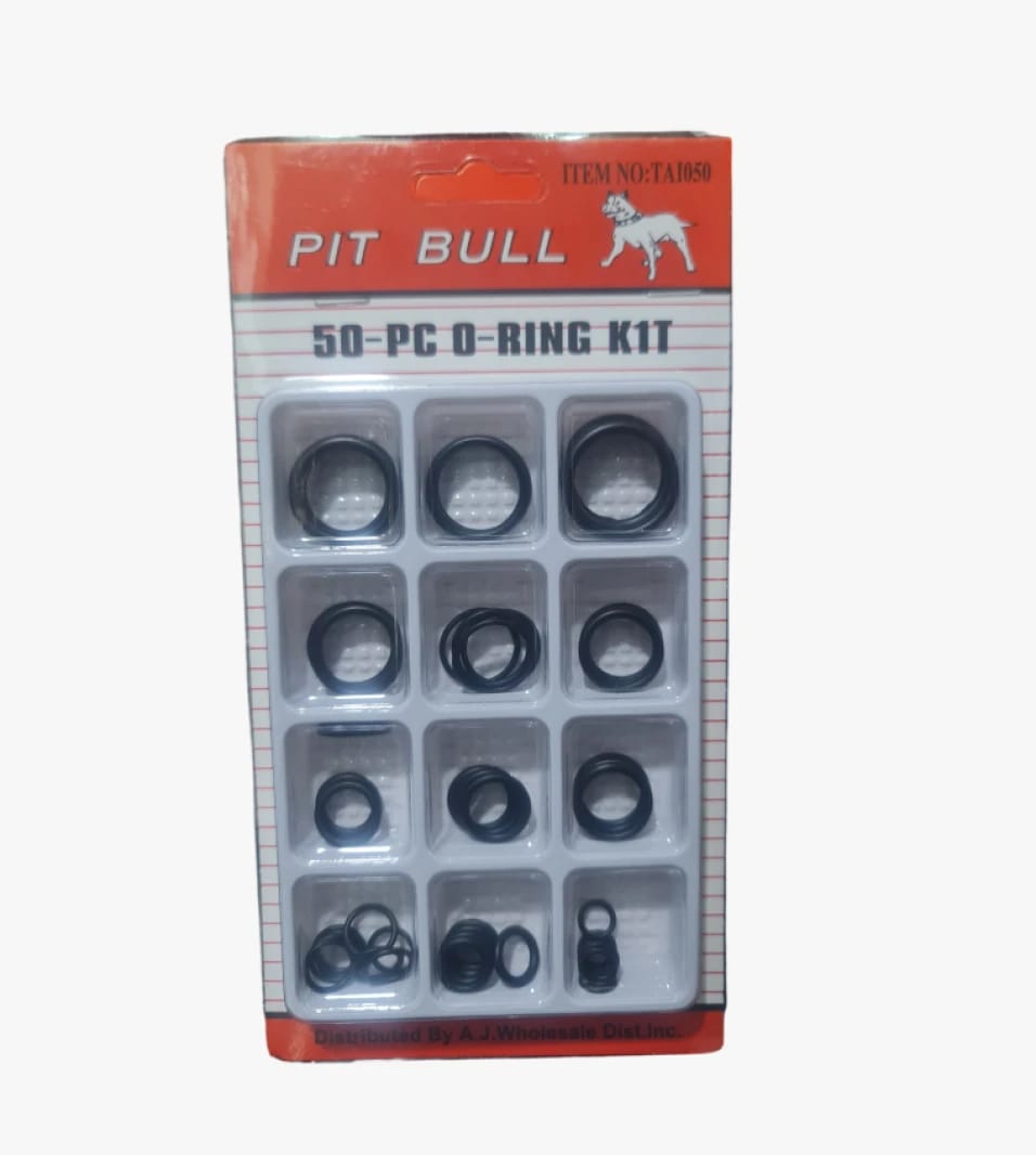 Pit Bull O-Ring Kit 50-Piece Design for Multiple Applications Serving All Needs