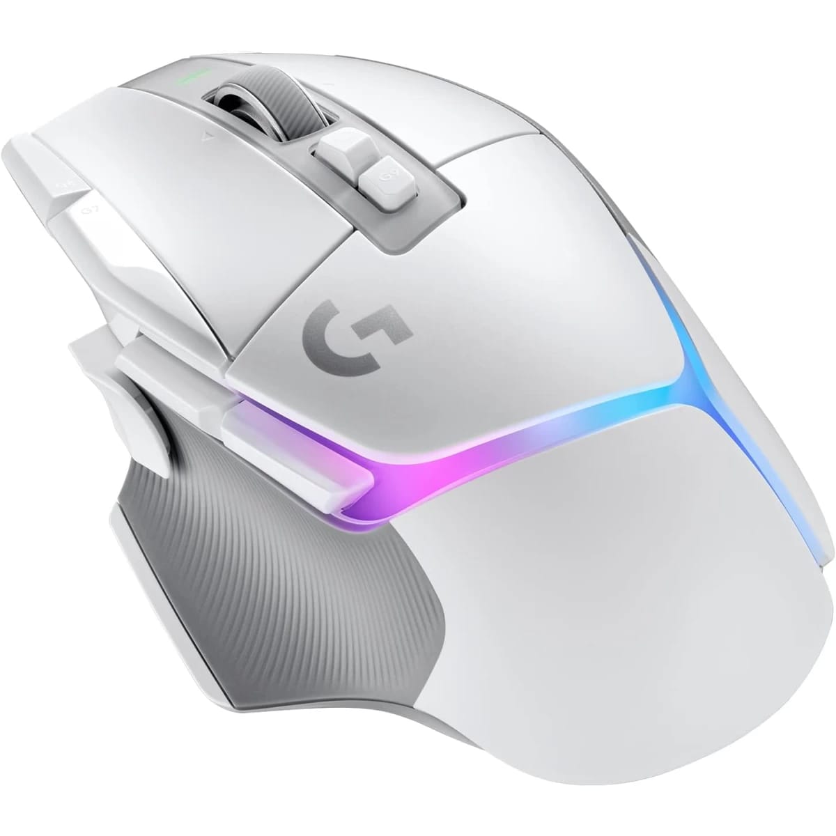Logitech G502 X PLUS HERO 25K Sensor LIGHTSPEED Wireless Optical w/ LIGHTFORCE Hybrid Switches LIGHTSYNC RGB For PC - macOS/Windows - White