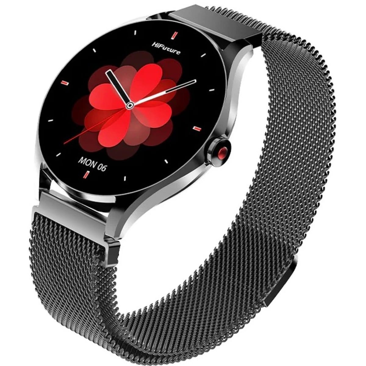 HiFuture Aura 2 Women's Bluetooth 5.3 Smart Watch - Black