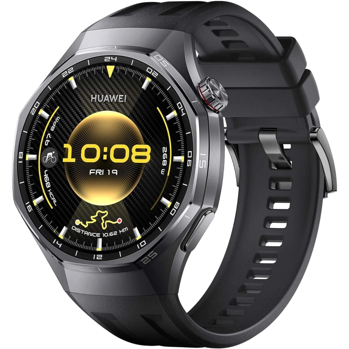 HUAWEI WATCH GT 6 Pro GPS 46mm Smart Watch, 1.47'' AMOLED Touchscreen, Black