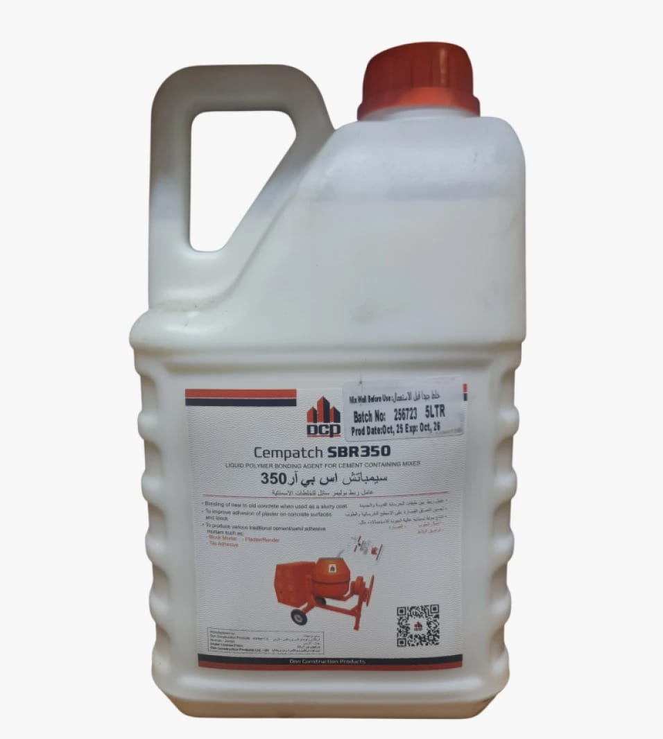 DCP Cempatсh SBR350 Liquid Polymer Bonding Agent for Quick Paving and Cement Improvement for Contractors and Professionals