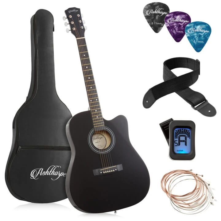 Kabat 4/4 Acoustic Guitar - Black