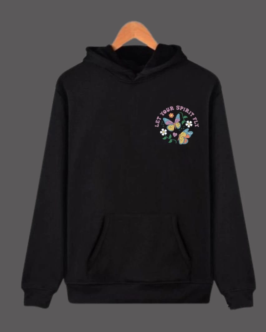 Butterfly Hoodie - Back & Front Print