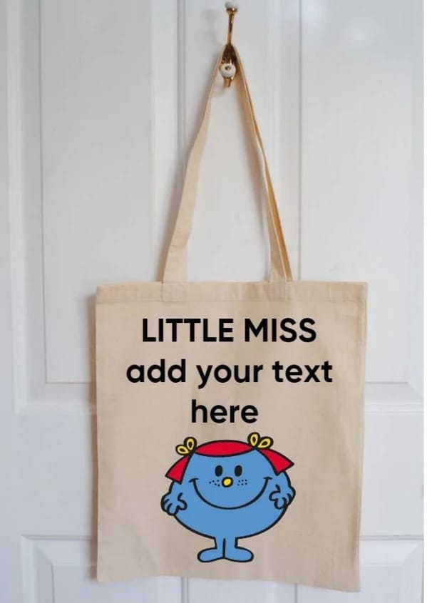 Little Miss Customizable Tote Bag