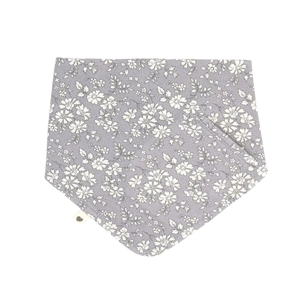مريلة باندانا BIBS x LIBERTY - لون Capel Fossil Grey