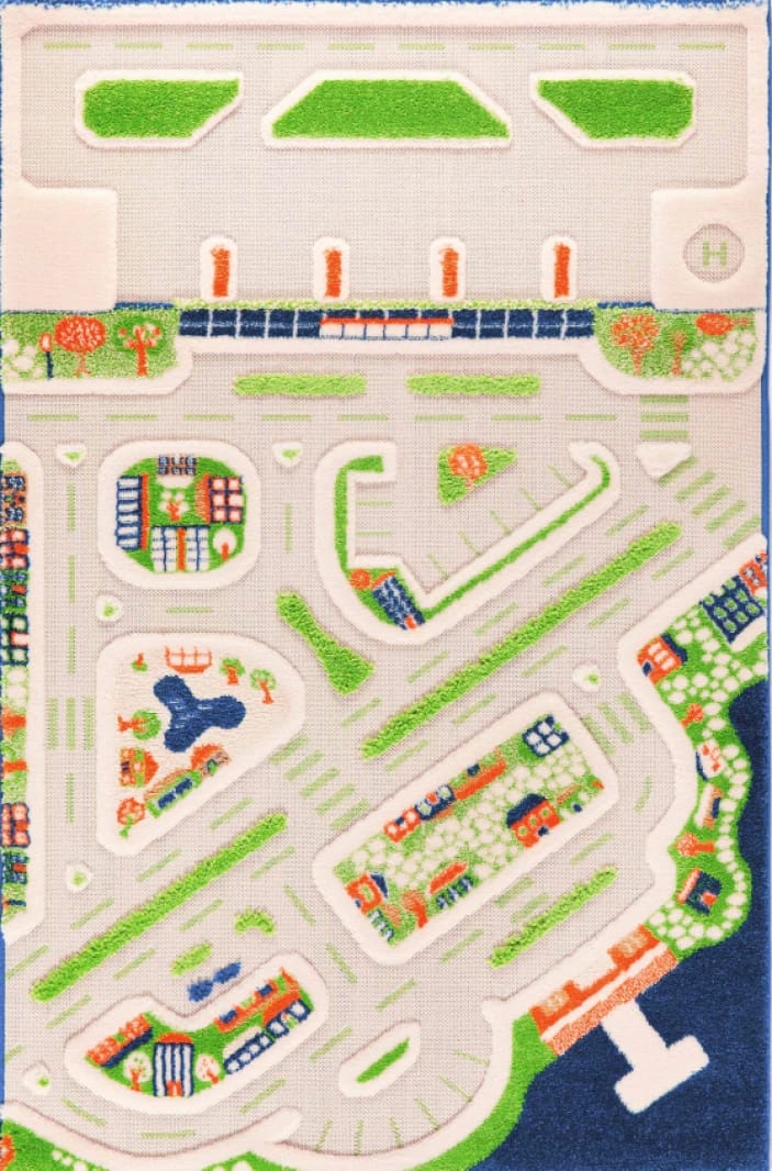 Mini City Play Rug