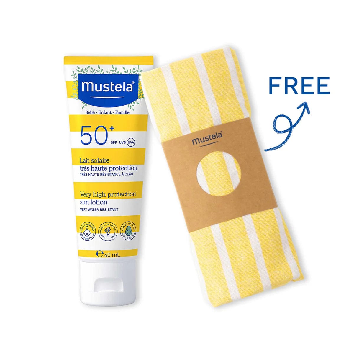 لوشن واقي من الشمس بمعامل حماية +SPF 50 - 40 مل