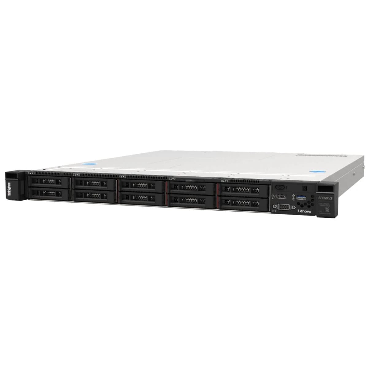 LENOVO RACK SERVER SR250 V2 XEON E-2378-8C 2.6GHZ 16MB 1X32GB 450W