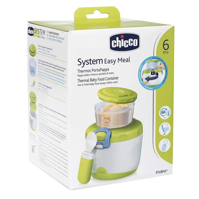Chicco Easy Meal Thermal Baby Food Container 6m+, 3 pcs