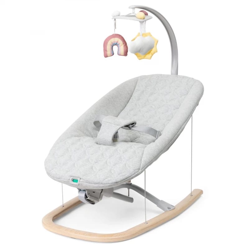 Chicco Bouncer Zen Wave Wooden Grey
