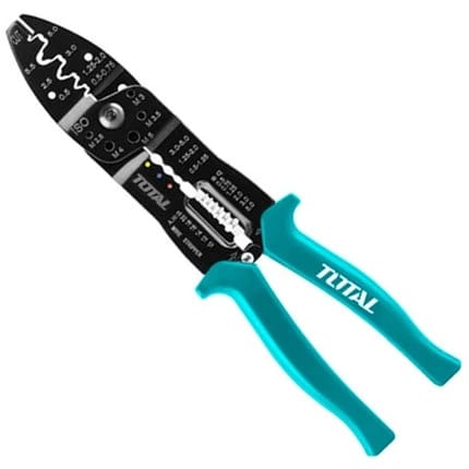 Wire Stripper and Crimper 10" by Total