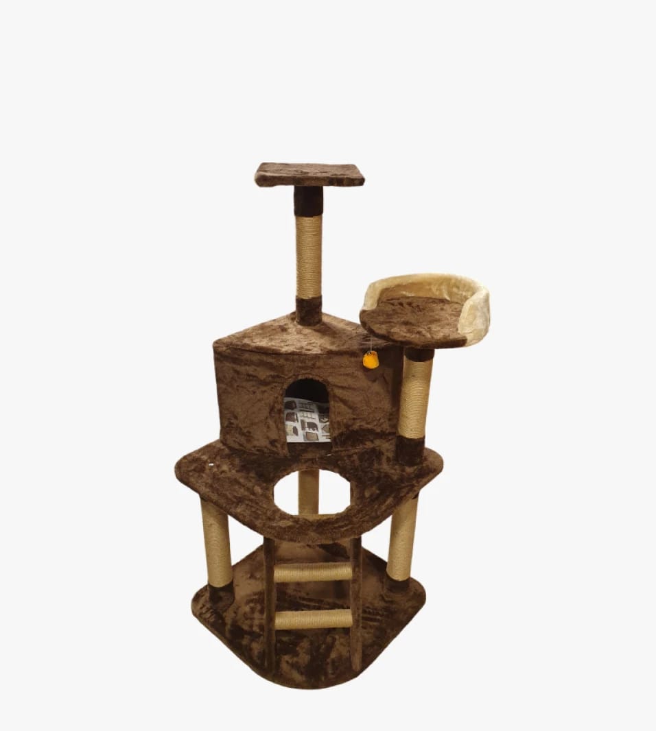 XL Brand Luxury Cat Climbing Tree, Multi-Level Design with Play and Relaxation Areas for Cats