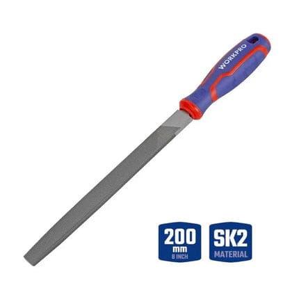 WORKPRO 200mm (8-inch) Metal and Wood File Set
