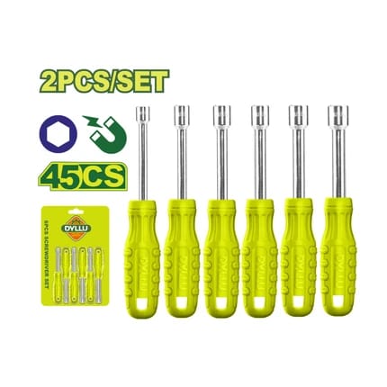 Delo 6-Piece Nut Screwdriver Set DTSS24T6