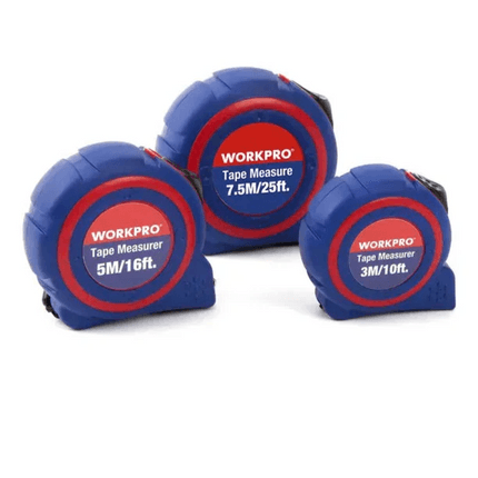WORKPRO 3-Piece Tape Measure Set | W002400WE