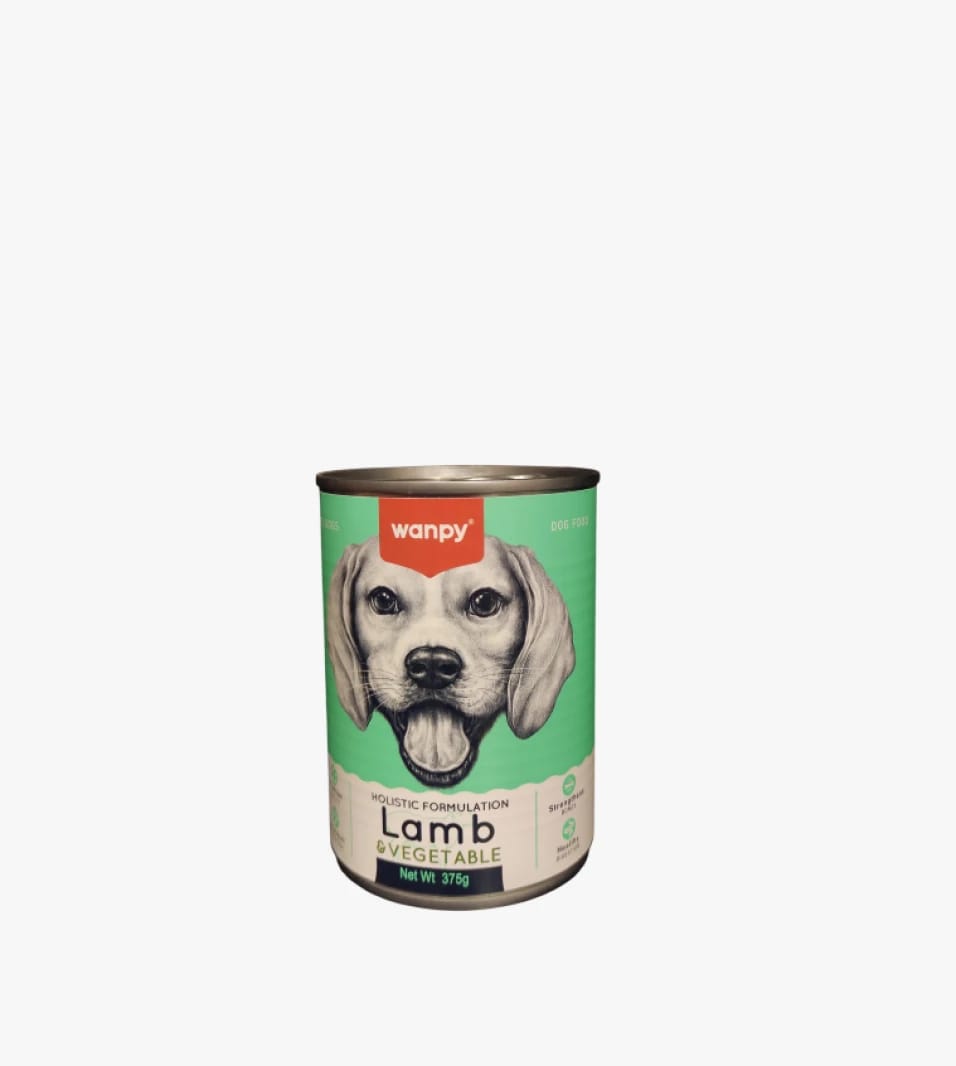 Wanpy Dog Food Lamb & Vegetable with Holistic Formulation for Pet Wellness and Nutrition
