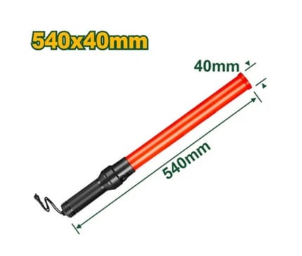 Jadaiver LED Warning Walking Stick