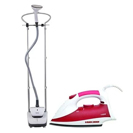 Black and Decker 2000W Steam Iron, White GST2000PR