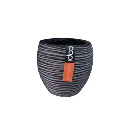 Small European-style Flower Pot - Black 8 * 8 cm