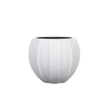 Small European-style Flower Pot - White 12 * 9 cm