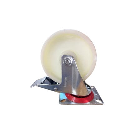White Light Teflon Wheel with Brake Sizes