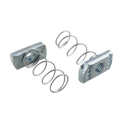 100-Piece Spring Channel Nut Set