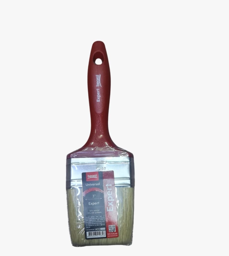 Beorol Expert Universal Paint Brush with Comfortable Handle for Professionals and Amateurs